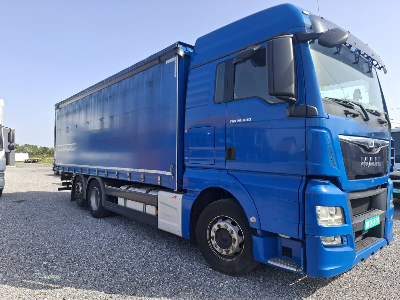 MAN TGX 26.440 E6 - Камион со церада: слика 1 MAN TGX 26.440 E6 - Камион со церада: слика 1