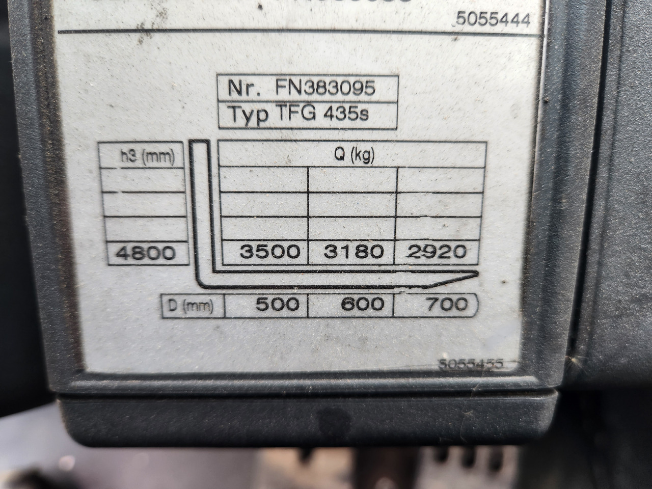 JUGHEINRICH TFG435s - Плински вилушкар: слика 2 JUGHEINRICH TFG435s - Плински вилушкар: слика 2