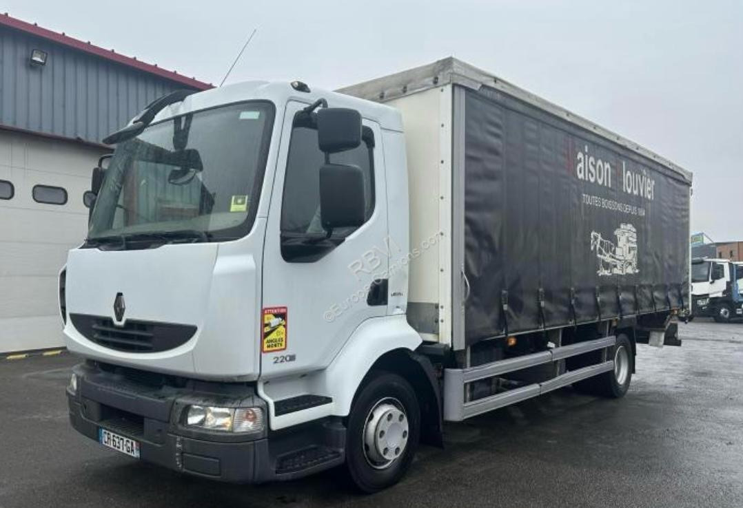 RENAULT MIDLUM 12.220 - Камион со церада: слика 1 RENAULT MIDLUM 12.220 - Камион со церада: слика 1