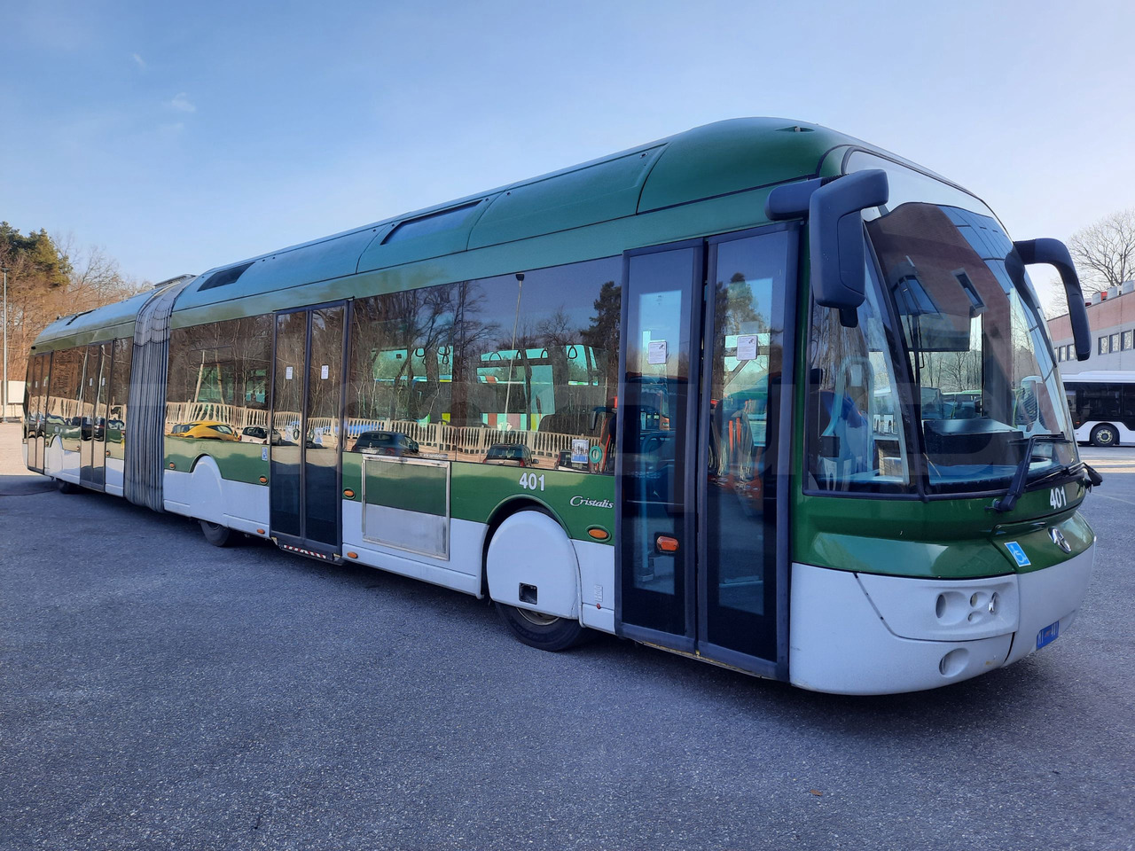 N. 6 Irisbus Cristalis ETB 18 - Зглобен автобус, Електричен автобус: слика 1 N. 6 Irisbus Cristalis ETB 18 - Зглобен автобус, Електричен автобус: слика 1