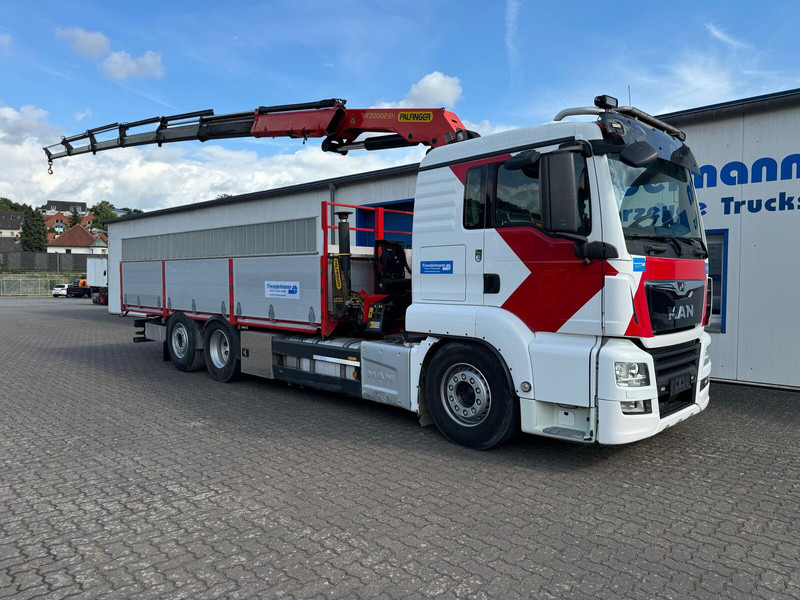 MAN TGS 26.460 6x2 Lenk-Liftachse Palfingerkran PK 22002 hi Fahrerha - Камион со платформа, Камион со кран: слика 2 MAN TGS 26.460 6x2 Lenk-Liftachse Palfingerkran PK 22002 hi Fahrerha - Камион со платформа, Камион со кран: слика 2