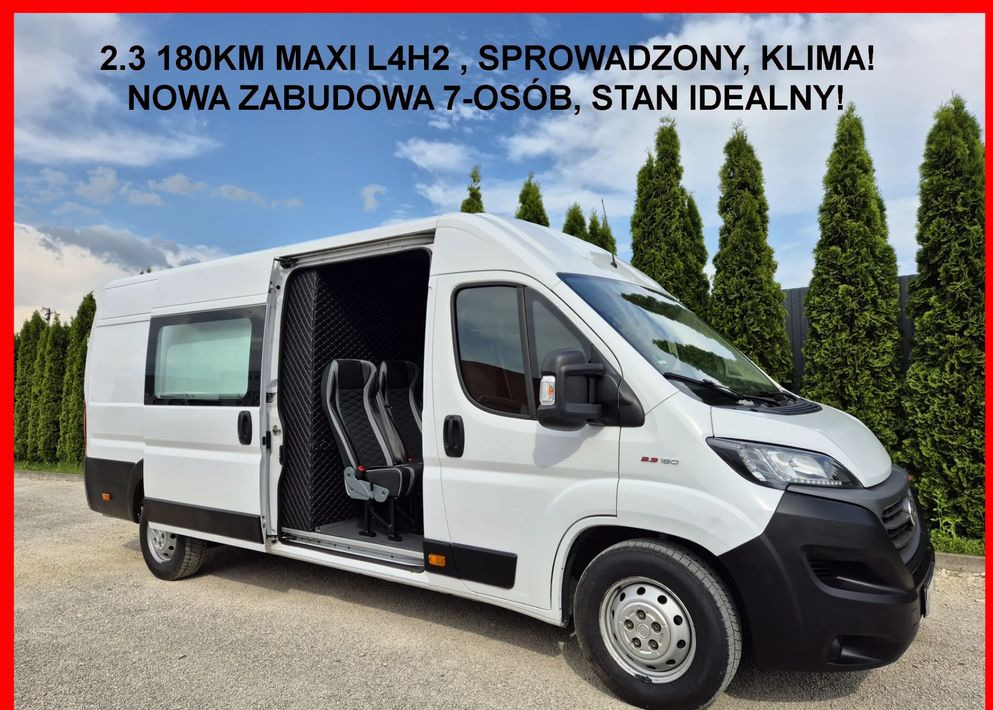 Fiat Ducato 2.3 180KM Maxi Nowa Zabudowa Dubel - Комби со двојна кабина: слика 1 Fiat Ducato 2.3 180KM Maxi Nowa Zabudowa Dubel - Комби со двојна кабина: слика 1