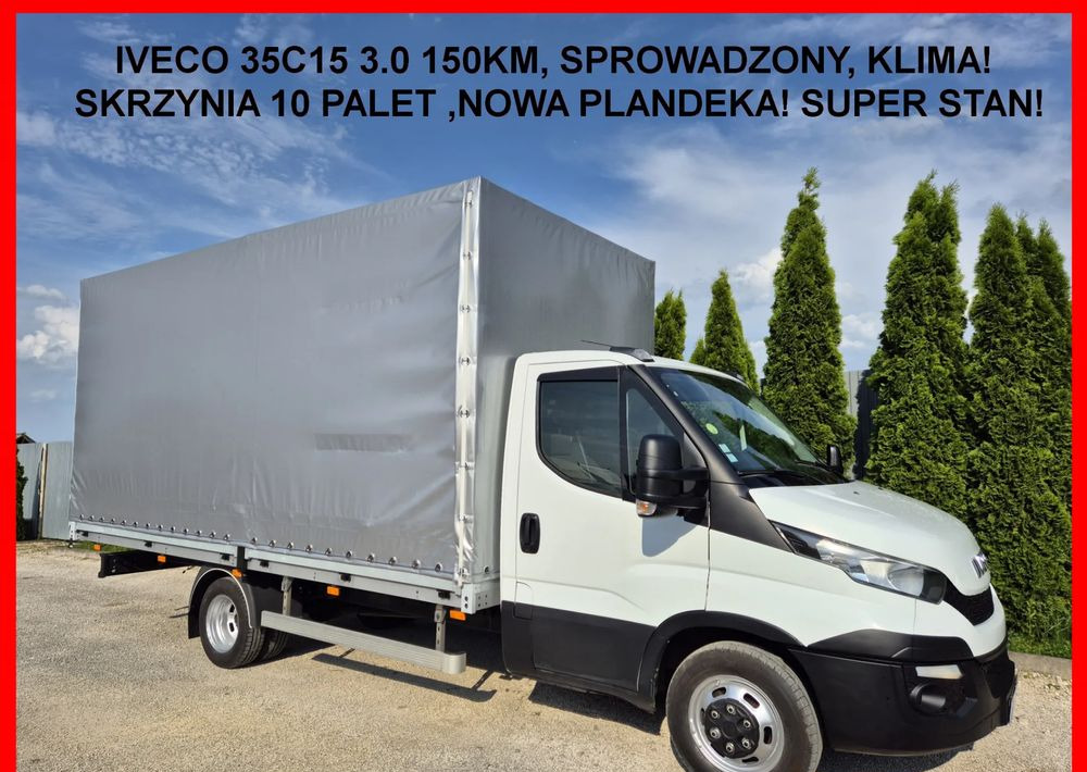 Iveco 35C15 3.0 150KM, Burto-Plandeka - Комбе со церада: слика 1 Iveco 35C15 3.0 150KM, Burto-Plandeka - Комбе со церада: слика 1
