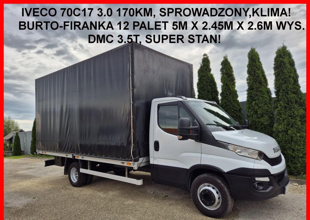 Iveco 70C17 3.0 170KM Skrzyniowy - Комбе со церада: слика 1 Iveco 70C17 3.0 170KM Skrzyniowy - Комбе со церада: слика 1