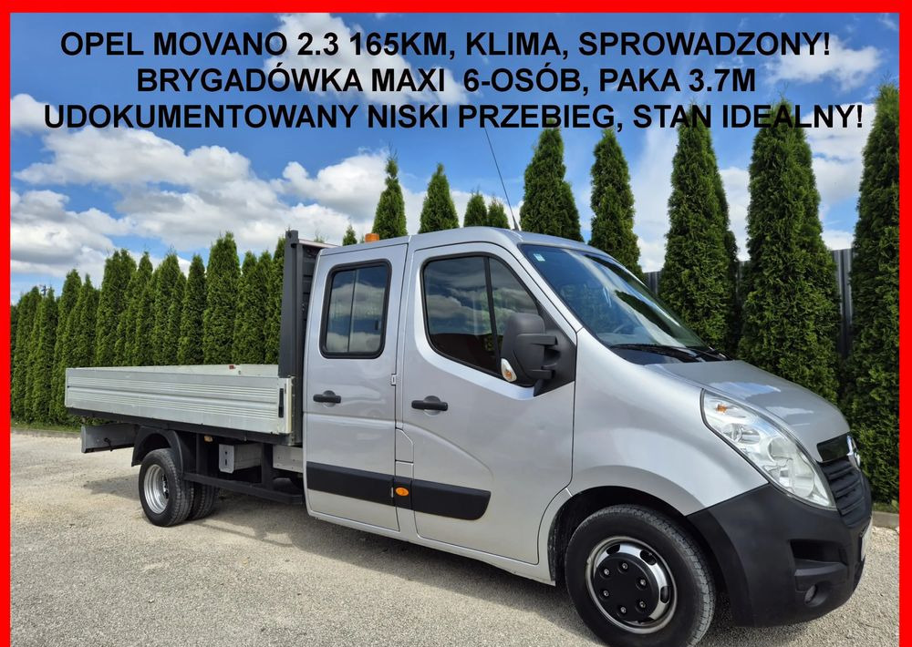 Opel Movano 2.3 165KM - Комби со двојна кабина: слика 1 Opel Movano 2.3 165KM - Комби со двојна кабина: слика 1