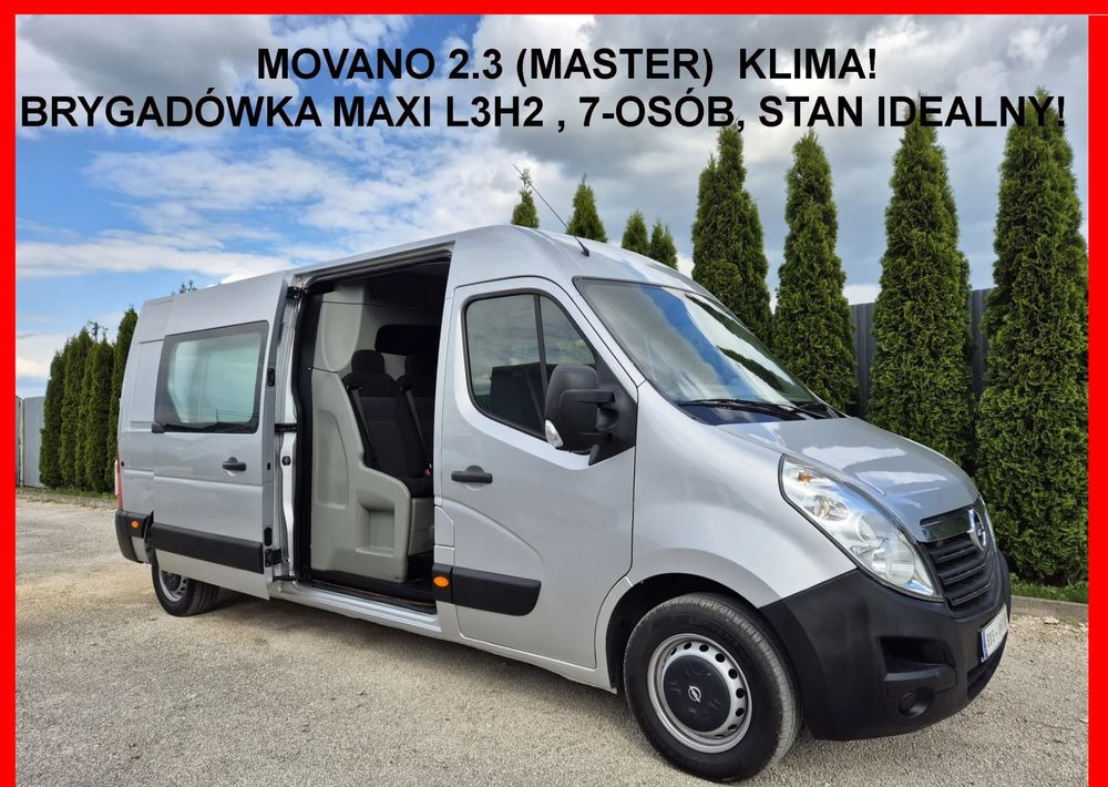 Opel Movano 2.3 - Комби со двојна кабина: слика 1 Opel Movano 2.3 - Комби со двојна кабина: слика 1