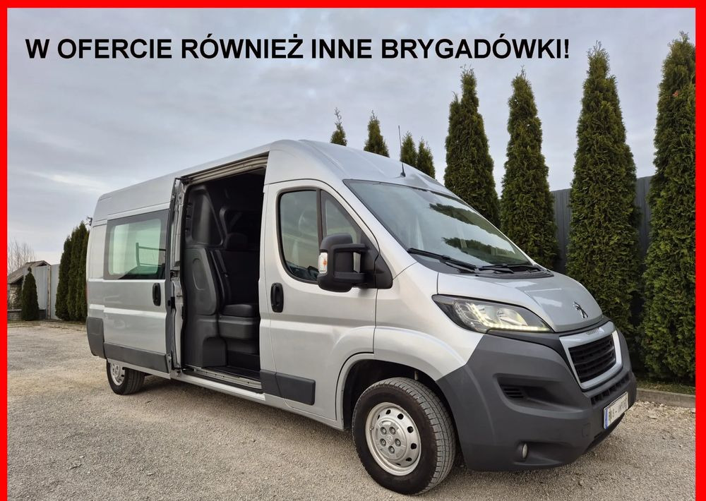 Peugeot Boxer 130KM Brygadówka L3H2 - Комби со двојна кабина: слика 1 Peugeot Boxer 130KM Brygadówka L3H2 - Комби со двојна кабина: слика 1