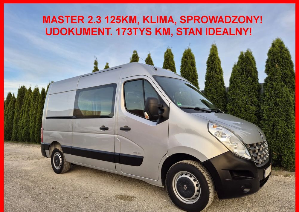 Renault Master 2.3 125KM ŚLICZNY Bez AdBlue** - Товарно комбе: слика 1 Renault Master 2.3 125KM ŚLICZNY Bez AdBlue** - Товарно комбе: слика 1