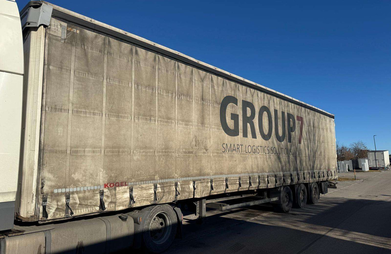 Kögel Mega SAF - Полуприколка со церада: слика 1 Kögel Mega SAF - Полуприколка со церада: слика 1