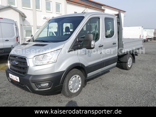 Ford Transit FT350 L2 VA DoKa 7-Sitze Pritsche Klima - Комбе со отворен сандак: слика 1 Ford Transit FT350 L2 VA DoKa 7-Sitze Pritsche Klima - Комбе со отворен сандак: слика 1