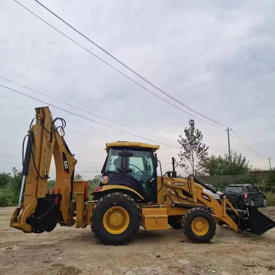 CATERPILLAR 420F backhoe loader stock new low hour jcb TLB - Ровокопач: слика 3 CATERPILLAR 420F backhoe loader stock new low hour jcb TLB - Ровокопач: слика 3