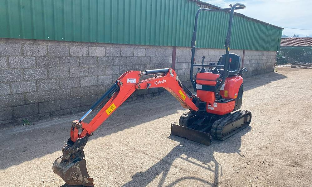 Kubota K 008-3 - Мини багер: слика 1 Kubota K 008-3 - Мини багер: слика 1