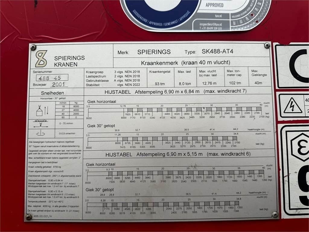 Spierings AT4 SK488 - 400V + diesel - Кран за секакви терени: слика 3 Spierings AT4 SK488 - 400V + diesel - Кран за секакви терени: слика 3