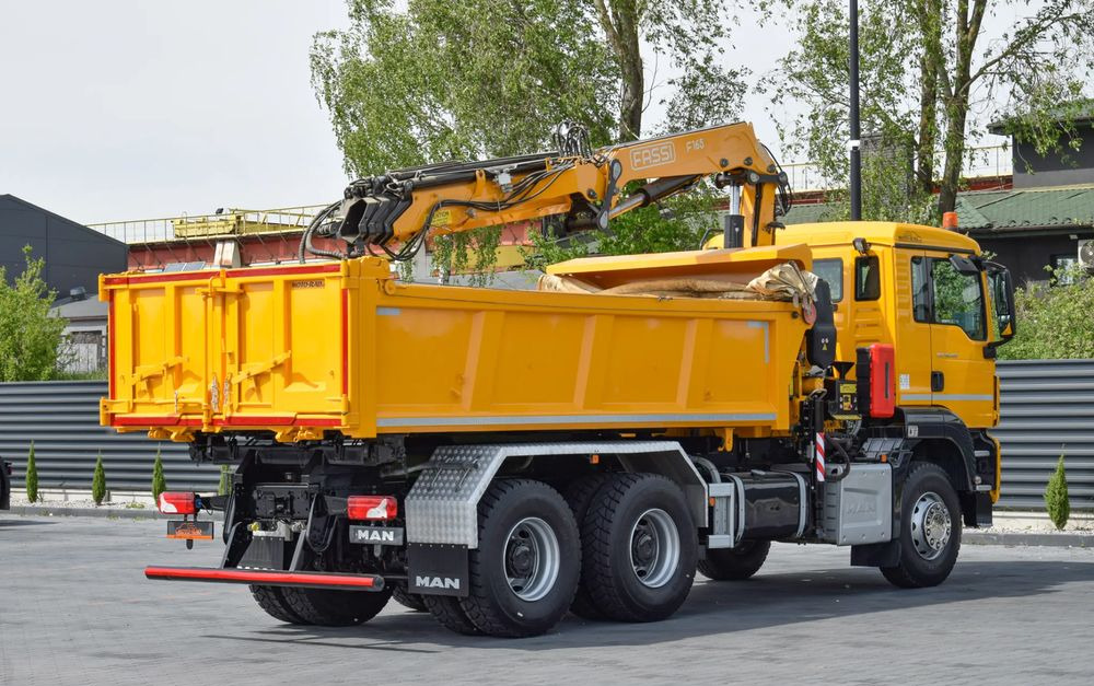 MAN TGS 26.400 / 6x4 / EURO 6 / UDT / HDS FASSI 165 / WYSUW x3 / ROTATOR / CHWYTAK / STEROWANIE RADIOWE / WZMOCNIONA RAMA / WYWROTKA / HYDROBURTA / AUTOMAT / 2017 / NOWE OPONY - 100% / NISKI PRZEBIEG - Кипер, Камион со кран: слика 5 MAN TGS 26.400 / 6x4 / EURO 6 / UDT / HDS FASSI 165 / WYSUW x3 / ROTATOR / CHWYTAK / STEROWANIE RADIOWE / WZMOCNIONA RAMA / WYWROTKA / HYDROBURTA / AUTOMAT / 2017 / NOWE OPONY - 100% / NISKI PRZEBIEG - Кипер, Камион со кран: слика 5