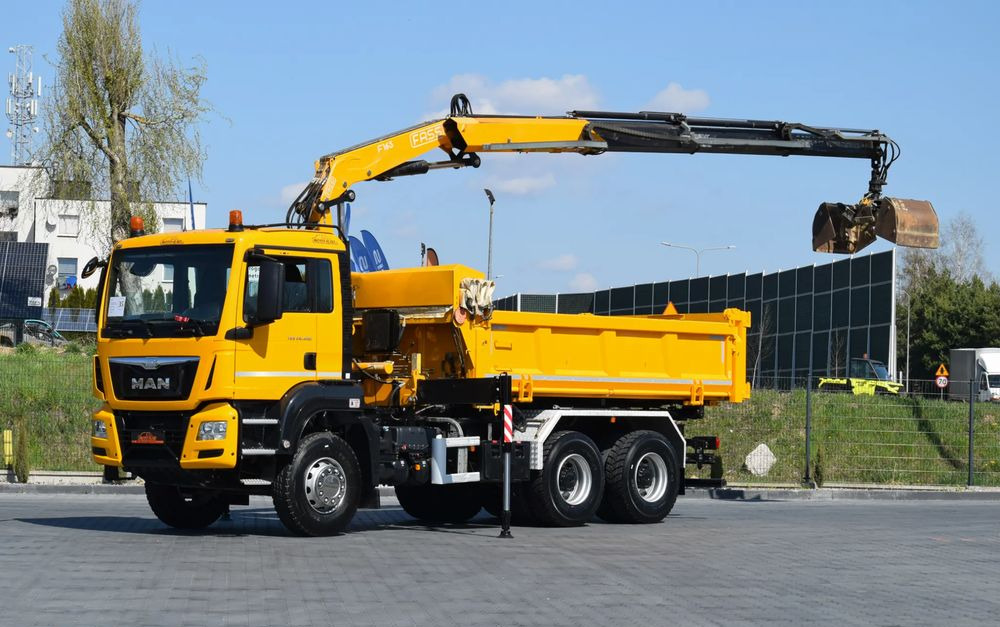 MAN TGS 26.400 / 6x4 / EURO 6 / UDT / HDS FASSI 165 / WYSUW x3 / ROTATOR / CHWYTAK / STEROWANIE RADIOWE / WZMOCNIONA RAMA / WYWROTKA / HYDROBURTA / AUTOMAT / 2017 / NOWE OPONY - 100% / NISKI PRZEBIEG - Кипер: слика 1 MAN TGS 26.400 / 6x4 / EURO 6 / UDT / HDS FASSI 165 / WYSUW x3 / ROTATOR / CHWYTAK / STEROWANIE RADIOWE / WZMOCNIONA RAMA / WYWROTKA / HYDROBURTA / AUTOMAT / 2017 / NOWE OPONY - 100% / NISKI PRZEBIEG - Кипер: слика 1