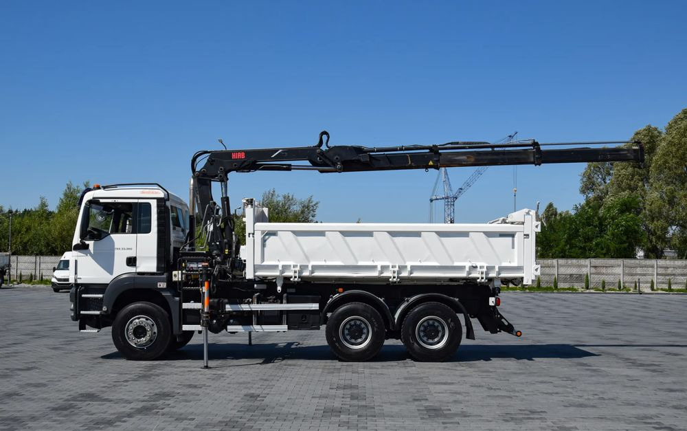 MAN TGS 33.360 / 6x4 / HDS HIAB 122 E-2 HIDUO / STEROWANIE RADIOWE / WYWROTKA / HYDROBURTA / AUTOMAT / KLIMA / TEMPOMAT / KAMERA COFANIA / SPROWADZONY - Кипер: слика 5 MAN TGS 33.360 / 6x4 / HDS HIAB 122 E-2 HIDUO / STEROWANIE RADIOWE / WYWROTKA / HYDROBURTA / AUTOMAT / KLIMA / TEMPOMAT / KAMERA COFANIA / SPROWADZONY - Кипер: слика 5