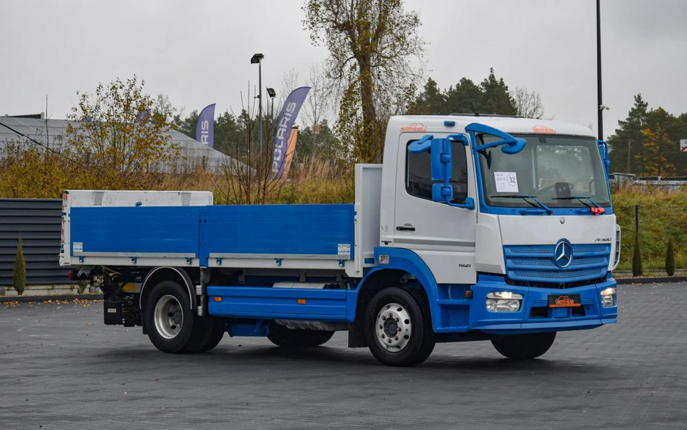 Mercedes-Benz ATEGO 1521 / EURO 6 / SKRZYNIA 5 M / WINDA ANTEO / PODUSZKI NA TYLNEJ OSI / KLIMA / TEMPOMAT / ALUFELGI / SERWISOWANY / SPROWADZONY - Камион со платформа: слика 3 Mercedes-Benz ATEGO 1521 / EURO 6 / SKRZYNIA 5 M / WINDA ANTEO / PODUSZKI NA TYLNEJ OSI / KLIMA / TEMPOMAT / ALUFELGI / SERWISOWANY / SPROWADZONY - Камион со платформа: слика 3