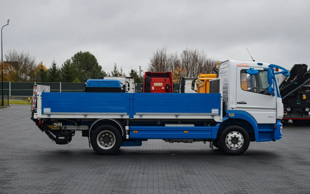 Mercedes-Benz ATEGO 1521 / EURO 6 / SKRZYNIA 5 M / WINDA ANTEO / PODUSZKI NA TYLNEJ OSI / KLIMA / TEMPOMAT / ALUFELGI / SERWISOWANY / SPROWADZONY - Камион со платформа: слика 4 Mercedes-Benz ATEGO 1521 / EURO 6 / SKRZYNIA 5 M / WINDA ANTEO / PODUSZKI NA TYLNEJ OSI / KLIMA / TEMPOMAT / ALUFELGI / SERWISOWANY / SPROWADZONY - Камион со платформа: слика 4