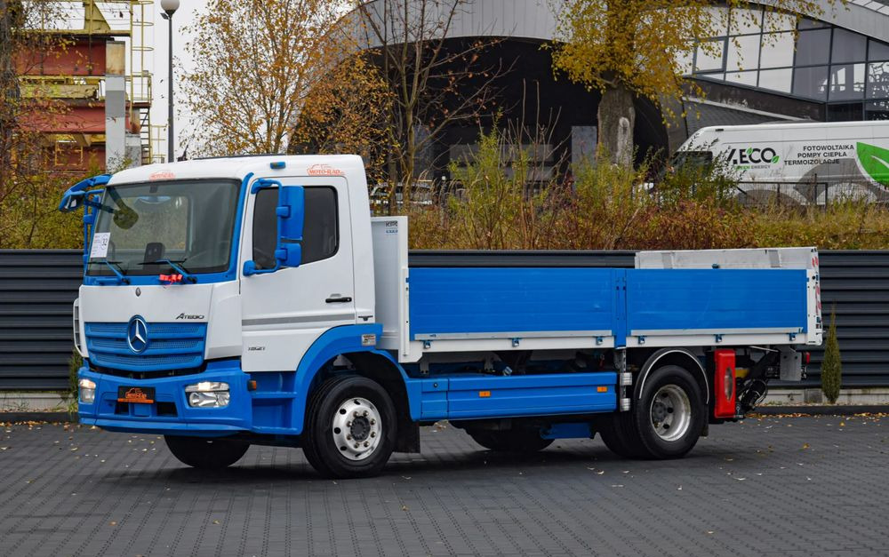 Mercedes-Benz ATEGO 1521 / EURO 6 / SKRZYNIA 5 M / WINDA ANTEO / PODUSZKI NA TYLNEJ OSI / KLIMA / TEMPOMAT / ALUFELGI / SERWISOWANY / SPROWADZONY - Камион со платформа: слика 1 Mercedes-Benz ATEGO 1521 / EURO 6 / SKRZYNIA 5 M / WINDA ANTEO / PODUSZKI NA TYLNEJ OSI / KLIMA / TEMPOMAT / ALUFELGI / SERWISOWANY / SPROWADZONY - Камион со платформа: слика 1