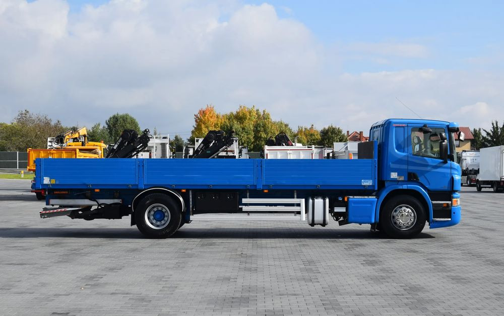 Scania P250 / EURO 6 / SKRZYNIA 7.8 M / WINDA DHOLLANDIA / PODUSZKI NA TYLNEJ OSI / RETARDER / KLIMA / TEMPOMAT / SERWISOWANY / SPROWADZONY - Камион со платформа: слика 4 Scania P250 / EURO 6 / SKRZYNIA 7.8 M / WINDA DHOLLANDIA / PODUSZKI NA TYLNEJ OSI / RETARDER / KLIMA / TEMPOMAT / SERWISOWANY / SPROWADZONY - Камион со платформа: слика 4