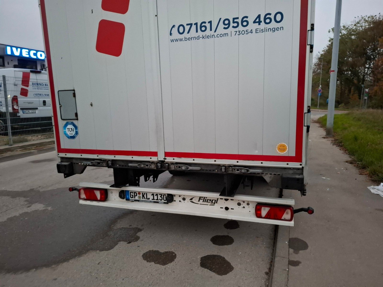 Fliegl TKF 118, Schiebeplane, Durchlader, Luft, - Приколка со церада: слика 5 Fliegl TKF 118, Schiebeplane, Durchlader, Luft, - Приколка со церада: слика 5