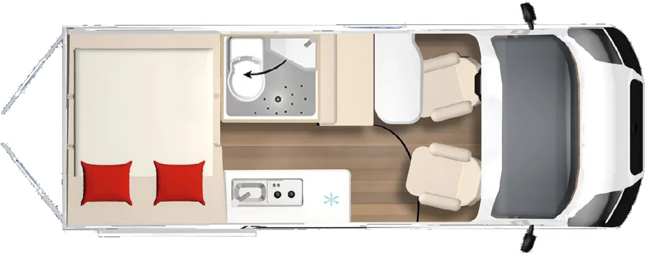 Bürstner B66 C 600 B 66 Voll ausgestattet - Кампер комбе: слика 2 Bürstner B66 C 600 B 66 Voll ausgestattet - Кампер комбе: слика 2