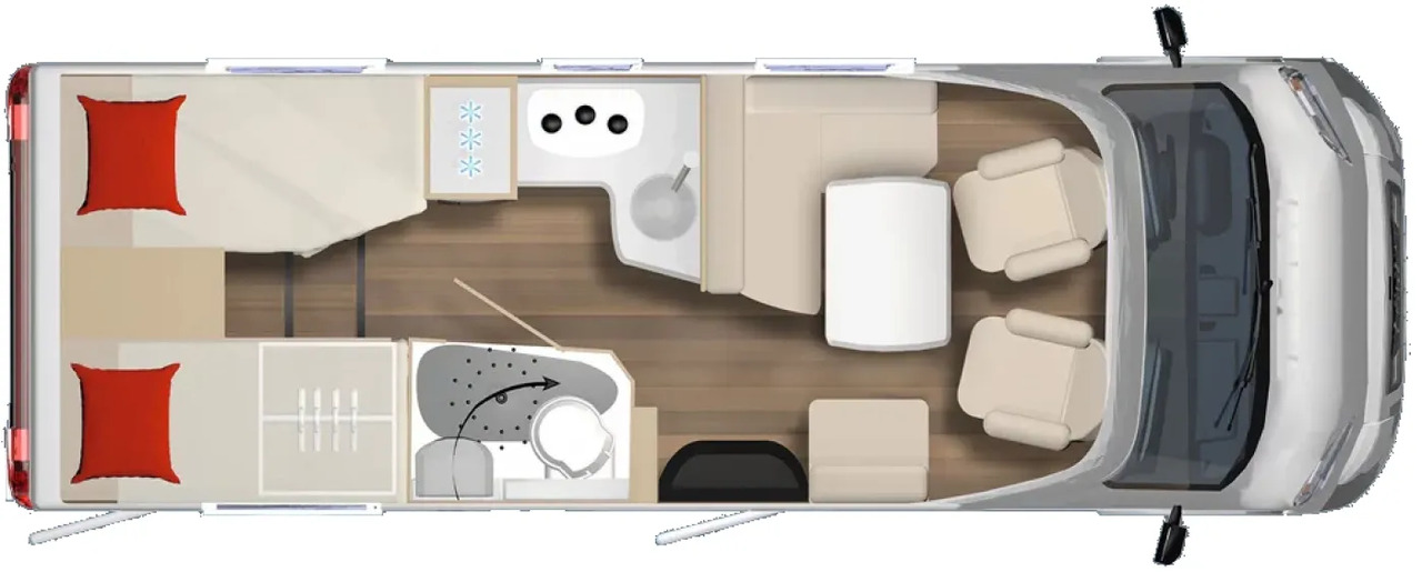 Bürstner B66 TD 690 G B 66 TD 690 Voll ausgestattet - Полуинтегриран кампер: слика 2 Bürstner B66 TD 690 G B 66 TD 690 Voll ausgestattet - Полуинтегриран кампер: слика 2