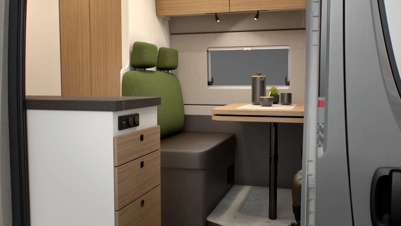 Wohnmobil Bürstner Papillon CV neues Modell - Кампер комбе: слика 2 Wohnmobil Bürstner Papillon CV neues Modell - Кампер комбе: слика 2