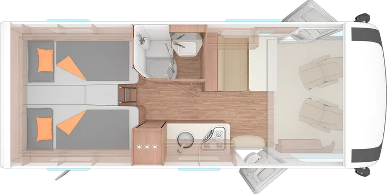 Wohnmobil Weinsberg CaraCore 650 MEG AUGTI Sitze - Интегриран кампер: слика 2 Wohnmobil Weinsberg CaraCore 650 MEG AUGTI Sitze - Интегриран кампер: слика 2