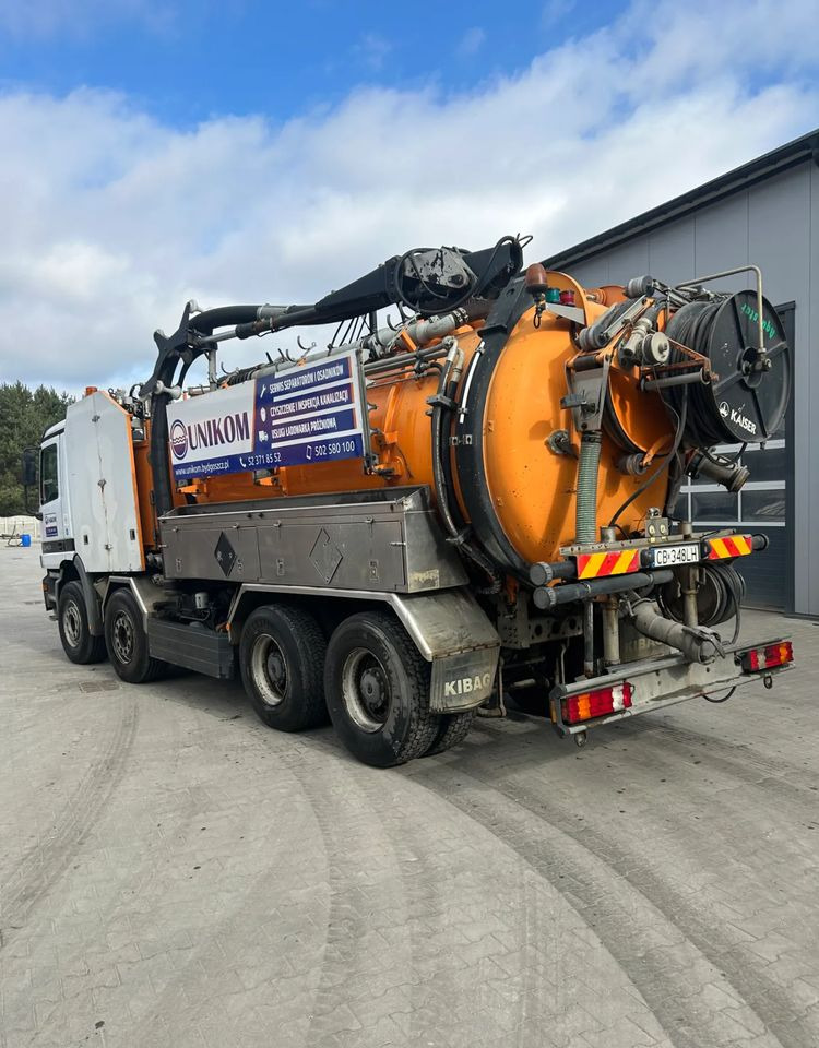 Mercedes-Benz ACTROS 3243 KAISER AQUASTER WUKO - Вакуумски камион: слика 5 Mercedes-Benz ACTROS 3243 KAISER AQUASTER WUKO - Вакуумски камион: слика 5