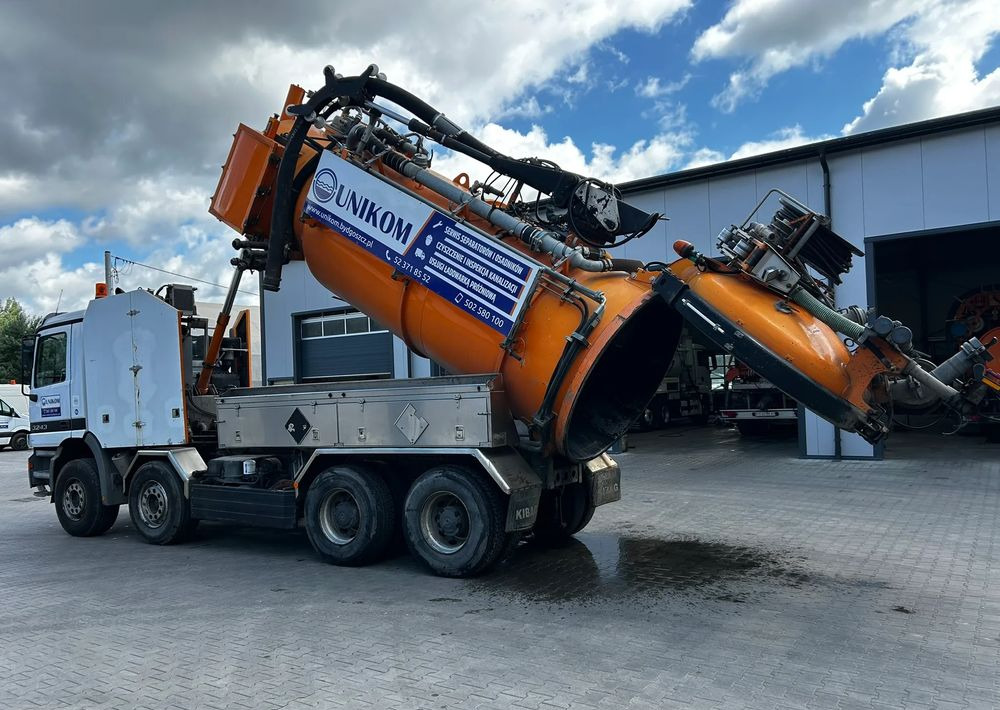 Mercedes-Benz ACTROS 3243 KAISER AQUASTER WUKO - Вакуумски камион: слика 2 Mercedes-Benz ACTROS 3243 KAISER AQUASTER WUKO - Вакуумски камион: слика 2