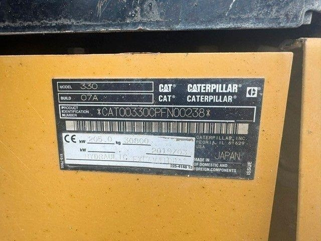 Багер гасеничар CAT 330 Next Gen: слика 12 Багер гасеничар CAT 330 Next Gen: слика 12
