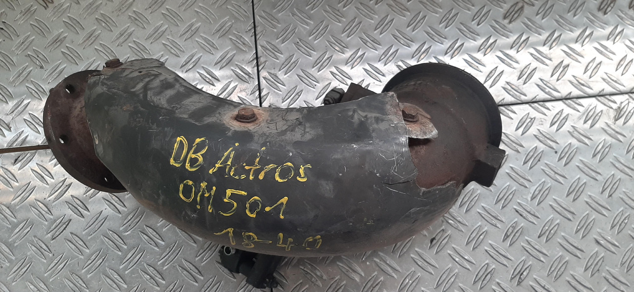 Gebrauchte DB Actros 1840 OM 501 Abgasrohr mit Motorbremse, Artikel - Nr. : 81.99999 - 9999 - Издувна цевка за Камион: слика 1 Gebrauchte DB Actros 1840 OM 501 Abgasrohr mit Motorbremse, Artikel - Nr. : 81.99999 - 9999 - Издувна цевка за Камион: слика 1