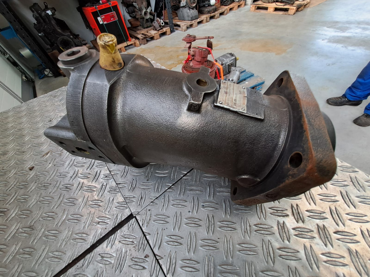 HYDROMATIK AV6 107 HA 2 FZ 1 075 - Хидрауличен мотор за Индустриска опрема: слика 1 HYDROMATIK AV6 107 HA 2 FZ 1 075 - Хидрауличен мотор за Индустриска опрема: слика 1