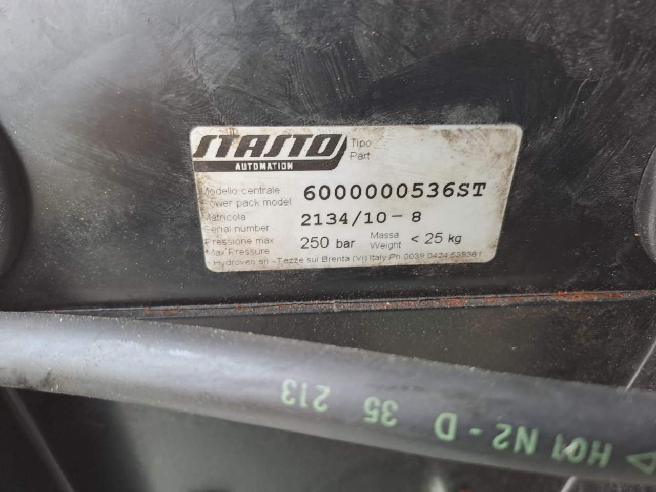 Stasto Automation Pneumatik Automationspaket Model 6000000536ST - Хидраулична пумпа за Индустриска опрема: слика 2 Stasto Automation Pneumatik Automationspaket Model 6000000536ST - Хидраулична пумпа за Индустриска опрема: слика 2