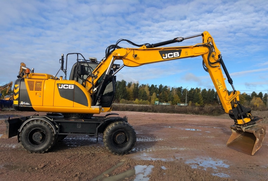 JCB JS145W - Багер на тркала: слика 1 JCB JS145W - Багер на тркала: слика 1