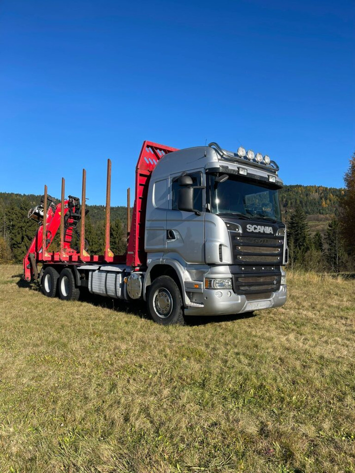 SCANIA R560 - Камион за дрва, Камион со кран: слика 1 SCANIA R560 - Камион за дрва, Камион со кран: слика 1