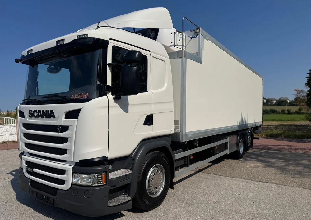 Scania Scania G 490 / CHŁODNIA + WINDA / 23 PALETY / EURO6 / OŚ SKRĘTNA / CARRIER 850 / ASO - Камион ладилник: слика 4 Scania Scania G 490 / CHŁODNIA + WINDA / 23 PALETY / EURO6 / OŚ SKRĘTNA / CARRIER 850 / ASO - Камион ладилник: слика 4