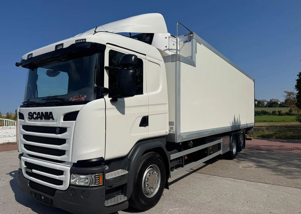 Scania Scania G 490 / CHŁODNIA + WINDA / 23 PALETY / EURO6 / OŚ SKRĘTNA / CARRIER 850 / ASO - Камион ладилник: слика 1 Scania Scania G 490 / CHŁODNIA + WINDA / 23 PALETY / EURO6 / OŚ SKRĘTNA / CARRIER 850 / ASO - Камион ладилник: слика 1