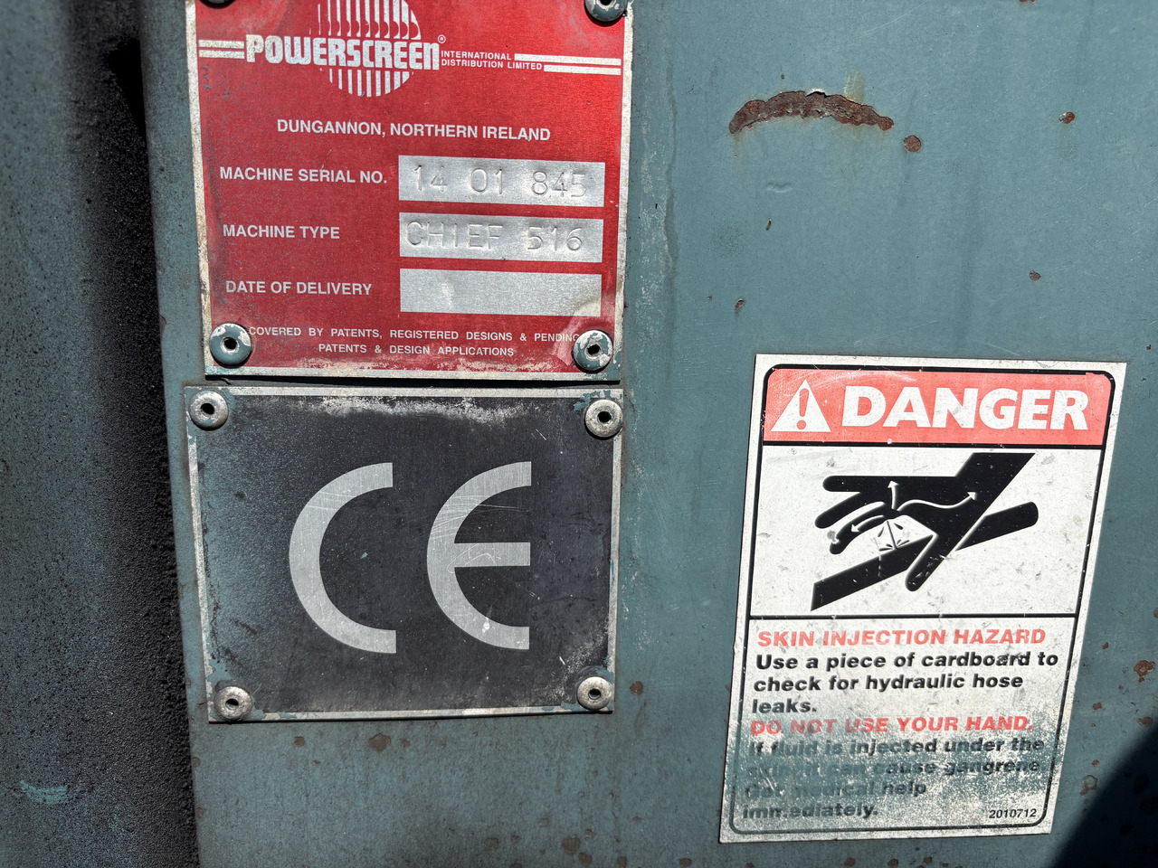 Градежно сито POWERSCREEN Turbo Chieftain 1600: слика 16 Градежно сито POWERSCREEN Turbo Chieftain 1600: слика 16