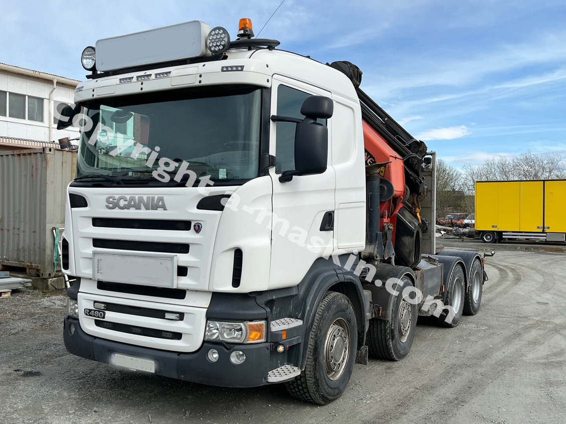 Scania with Palfinger PK 850002 R480 - Камион влекач: слика 1 Scania with Palfinger PK 850002 R480 - Камион влекач: слика 1