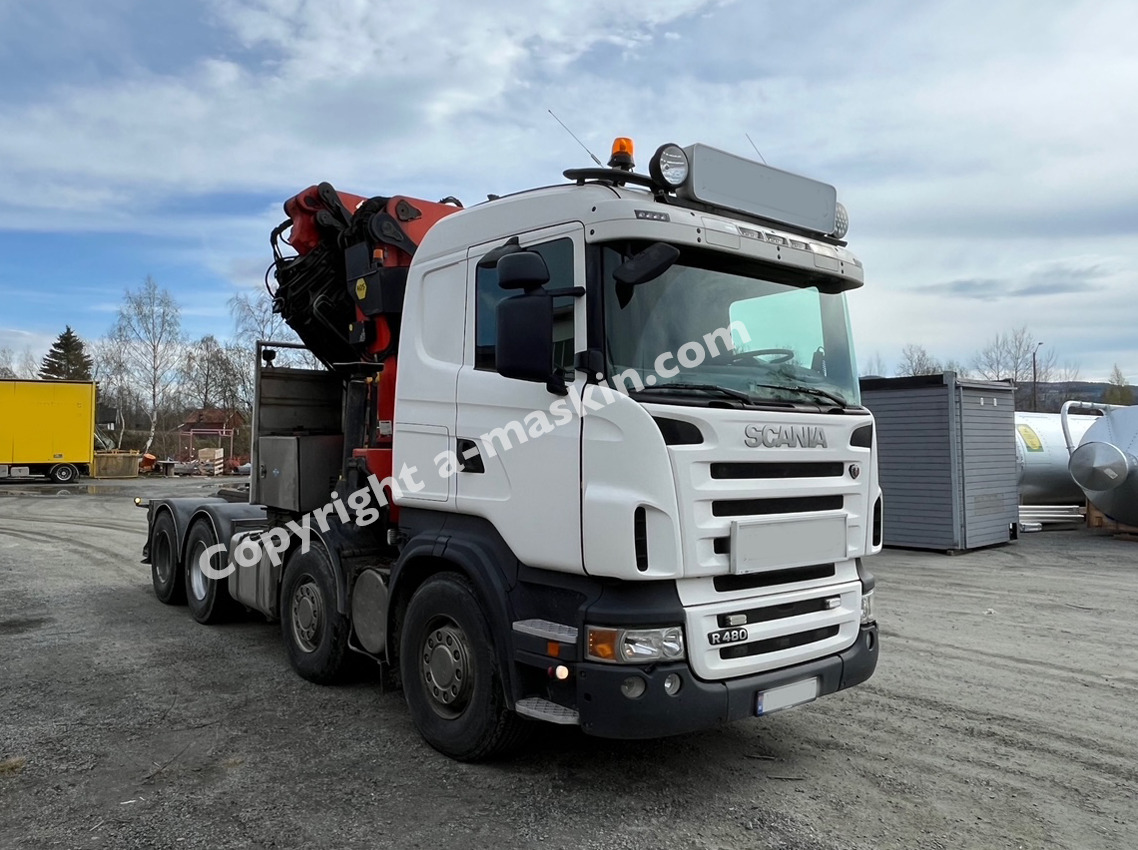 Scania with Palfinger PK 850002 R480 - Камион влекач: слика 2 Scania with Palfinger PK 850002 R480 - Камион влекач: слика 2