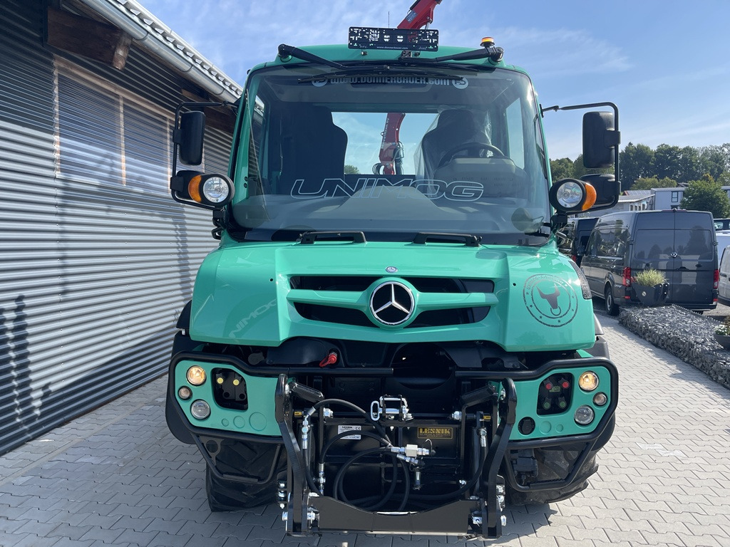 Unimog U318 - UHN mit Ladekran und Forstgreifer , Traumzustand - Камион со кран: слика 4 Unimog U318 - UHN mit Ladekran und Forstgreifer , Traumzustand - Камион со кран: слика 4