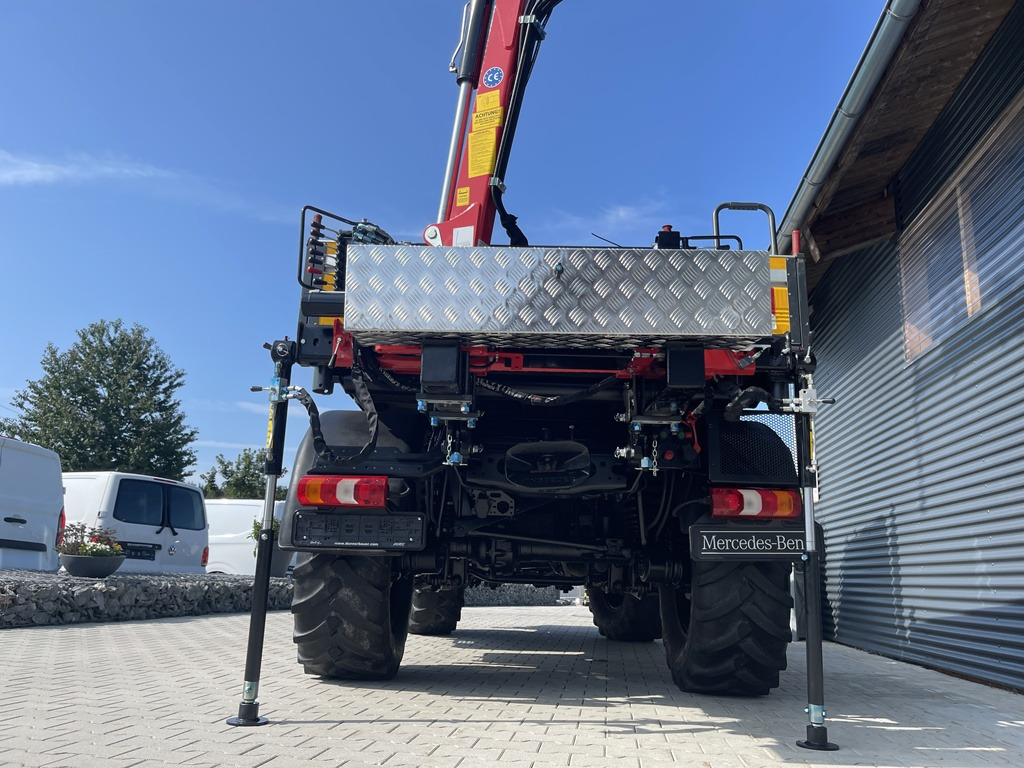 Unimog U318 - UHN mit Ladekran und Forstgreifer , Traumzustand - Камион со кран: слика 5 Unimog U318 - UHN mit Ladekran und Forstgreifer , Traumzustand - Камион со кран: слика 5