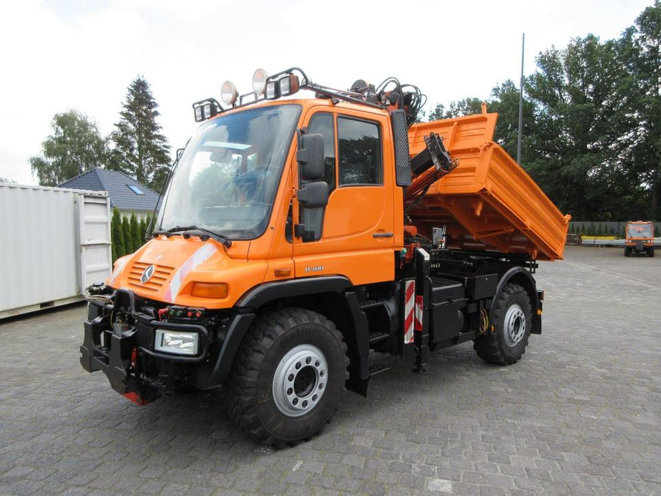 Unimog U 400 Drei-Seiten-Kipp/ Kran Atlas 65.2, Klima - Кипер: слика 1 Unimog U 400 Drei-Seiten-Kipp/ Kran Atlas 65.2, Klima - Кипер: слика 1