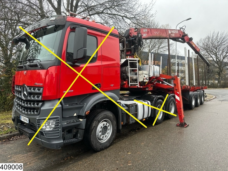 Billaud Chassis Wood transport, Steel suspension, Extendable - Полуприколка за дрва: слика 4 Billaud Chassis Wood transport, Steel suspension, Extendable - Полуприколка за дрва: слика 4