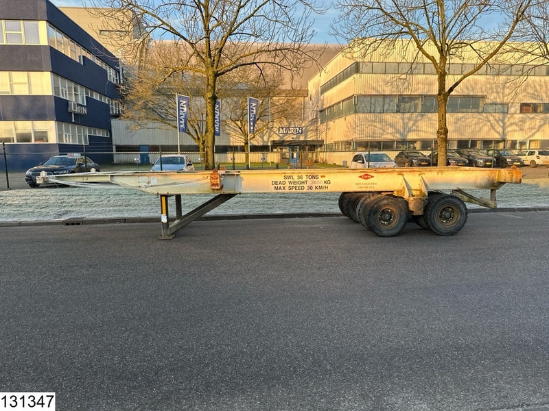 Buiscar HD36 10ft, 20ft, 30ft, 36.000KG - Транспортер на контејнер/ Полуприколка со променливо тело: слика 2 Buiscar HD36 10ft, 20ft, 30ft, 36.000KG - Транспортер на контејнер/ Полуприколка со променливо тело: слика 2