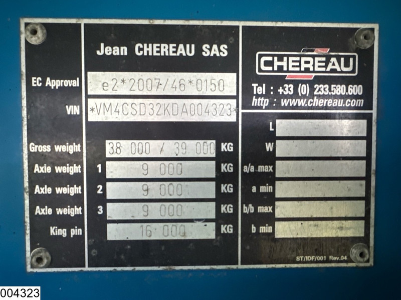 Chereau Koel vries Carrier Vector 1550 - Полуприколка ладилник: слика 4 Chereau Koel vries Carrier Vector 1550 - Полуприколка ладилник: слика 4