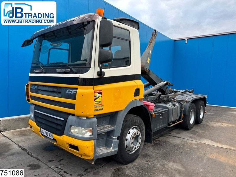 DAF CF 85 360 6x4, EURO 4, Dalby, Leaf suspension - Камион со кука за подигање: слика 1 DAF CF 85 360 6x4, EURO 4, Dalby, Leaf suspension - Камион со кука за подигање: слика 1