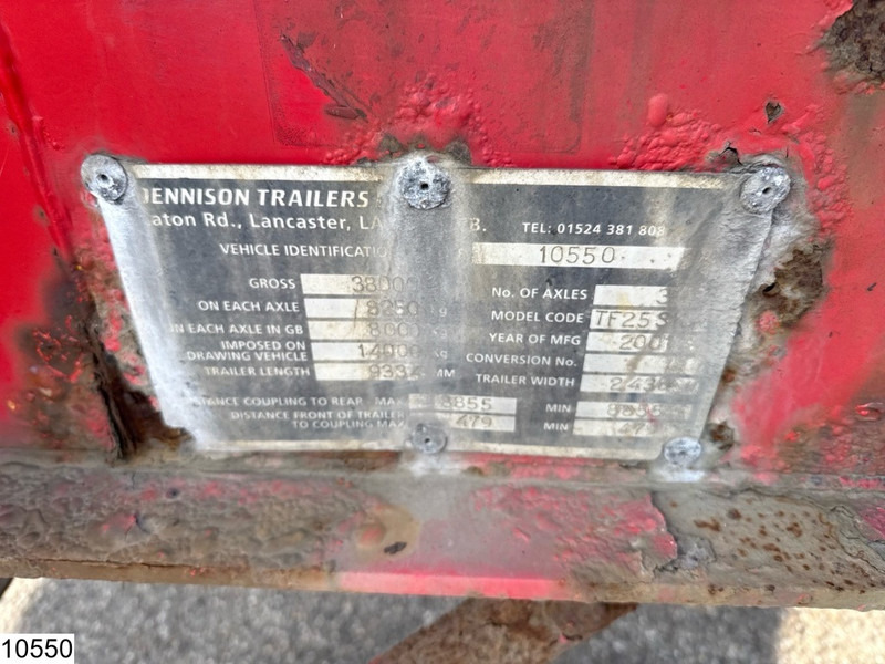 Dennison Container 20 - 30 FT - Транспортер на контејнер/ Полуприколка со променливо тело: слика 5 Dennison Container 20 - 30 FT - Транспортер на контејнер/ Полуприколка со променливо тело: слика 5